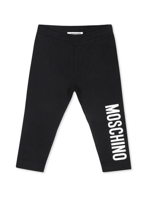 Leggings neonata nero MOSCHINO BABY | MDP03ALBA1160100